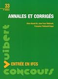 Entr�e en IFCS : Annales et corrig�s