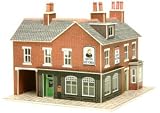 Metcalfe PN116 Corner Shop & Pub Card Kit - Red Brick