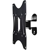 VideoSecu ML421B2 Tilt Swivel TV Wall Mount Bracket for 19" - 32", Some TV up to 37" with VESA 200/200x100/100x100 LCD LED TV Monitor Flat Panel Display Loading Capacity to 66 lbs 1H5