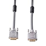 Produkt-Bild: HighEnd Premium Ferrit DVI-D Monitorkabel mit vergoldeten Kontaktfl&auml;chen 1,50m
