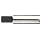 Union Butterfield 1587(UNC)/1587(UNF)/1588(UNF)1588(UNF) High-Speed Steel Spiral Flute Tap, High-Helix, Uncoated (Bright) Finish, Round Shank with Square End