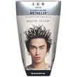 Ice Hair - Spiker Colorz Metallix Colored Styling Glue, Psycho Silver, 1.69 FL OZ