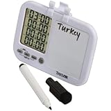 Taylor Precision Products Four-Event Kitchen Timer with Whiteboard (Regular)