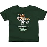 South Florida Bulls Infant Girls Softball T-Shirt - Green
