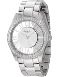 Kenneth Cole New York Womens KC4851 Transparency Silver Dial Transparency Analog Watch