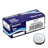 1 x Sony 337 SR416SW Silver Oxide 0% Mercury Watch Battery