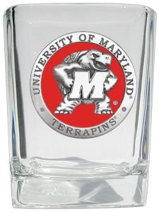 Maryland Terrapins Square Shot Glass