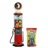 Florida State Seminoles NCAA Red Retro Gas Pump Gumball Machine