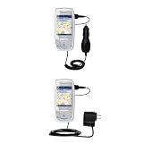 Essential Kit for the Helio Drift - includes Car and Wall Charger with Rapid Charge Technology - Gomadic Brand w/ TipExchange Technology