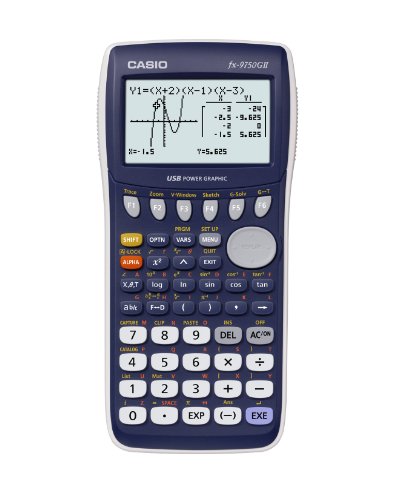 Casio Graphing Calculator - Blue (FX9750GII)