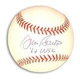 Jim Bouton Autographed Baseball with 62 WSC Inscription