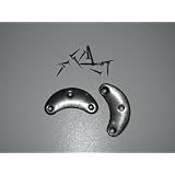 6 Pair of Metal Heel Plates and Nails, for Shoes and Boots Size 3xxx-large by eagle