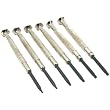 6 Torx Screwdrivers Cell Phone Security Star Bits Tools