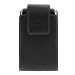BlackBerry Leather Carry Case/Holster with Swivel Belt Clip for