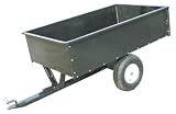 HDC 4743 17 Cubic Foot Tow Behind 1,500-Pound Capacity Steel Dump Cart