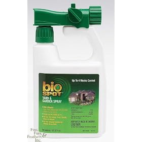 Farnam Bio Spot Yard & Garden Spray for Fleas, Ticks & Insects with Hose End Sprayer (32 oz.)