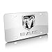 iPick Image for RAM 3D Logo Mirror Chrome Stainless Steel License Plate