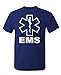 The Goozler v2 EMS - Emergency Medical Services - Mens Cotton T-Shirt, S, Navy