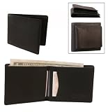 Slim Mini Tuxedo Extra Soft Touch Leather Wallet 820011BLK