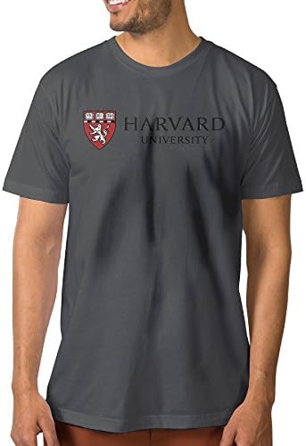 NCKG Men's Harvard University Logo Short Sleeve T Shirtsi, Color DeepHeatherSize 3X