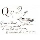 The letter Q, by Edward Lear (Print On Demand)