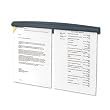 Fellowes Partition Additions Note Rail, 18 Inches Width x 1.93 Inches Height, Graphite (7502201)