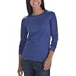 Juniors' Mossimo Supply Co. Long Sleeve Value Crewneck Tee - Sporty Blue