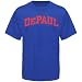 NCAA DePaul Blue Demons Royal Blue Arched T-shirt