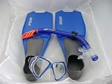 SET-3 Maske-Flossen-Schnorchel Gr. 37-47 Taucherbrille