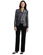 Kasper Women's Unmatched Jacquard With Crepe Pant