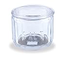 Anchor Hocking Fire King Clear Salt Dip with Lid