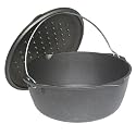 Lodge Original Finish 7-Quart Dutch Oven with Iron Cover