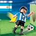 Playmobil Soccer Player: Team Argentina, 4705