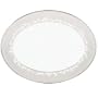 Lenox Bellina Bone China Platinum Banded 13" Oval Platter
