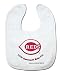 MLB Cincinnati Reds White Snap Bib with Team Logo