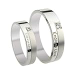 "Endless Love" Mens Ladies Wedding Ba...