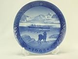 ROYAL COPENHAGEN (ロイヤル コペンハーゲン) 1968年 イヤープレート 【最後のエキスモーボート】 【並行輸入品】 最後
