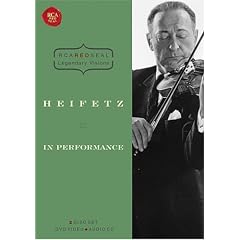Jascha Heifetz:  In Performance [DVD] [1971] [Region 1] [US Import] [NTSC]