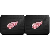 FANMATS 12395 NHL - Detroit Red Wings Utility Mat - 2 Piece