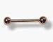 14 karat tongue Barbell