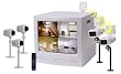 Sylvania SY2715WQ Wired/Wireless Quad Observations System with 2 Wireless Cameras and 3 Wired Cameras