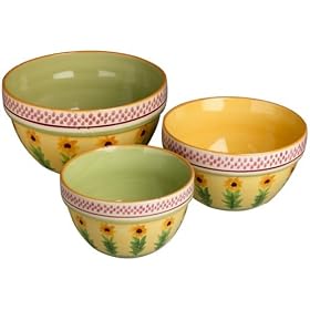Pfaltzgraff Pistoulet 3-Piece Nested Bowl Set
