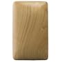 Anigmo W002 Smooth Wood Plate, Cherry
