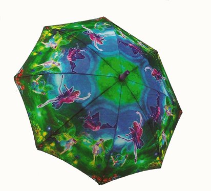 Dulcinea Fairy Ballerinas Childs Umbrella Girls Kids Outdoor