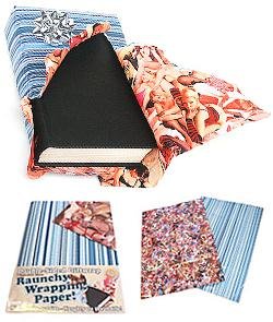 Childrens Toyshop  Kitchen & Housewares : Raunchy wrapping paper