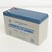 Powersonic PS-1270F2 - 12 Volt/7 Amp Hour Sealed Lead Acid Battery with 0.250 Fast-on Connector