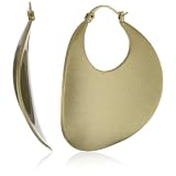 Kenneth Cole New York Goldtone Curved Hoop Ear