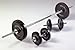35kg Cast Iron Barbell/Dumbell Set: