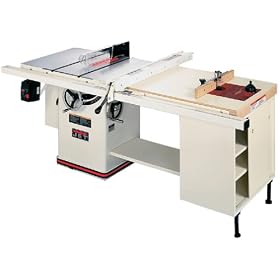 JET 708663RXCK 10-Inch XACTA Saw Left Tilt with 50-Inch XACTA Fence, Cabinet, and XACTA Lift