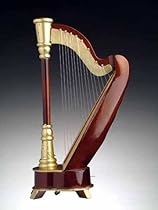 Miniature Harp Music Box